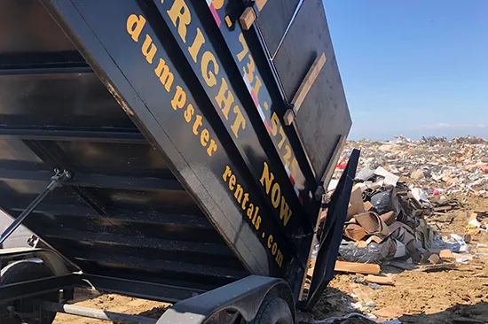 Construction Dumpster Rental in Visalia