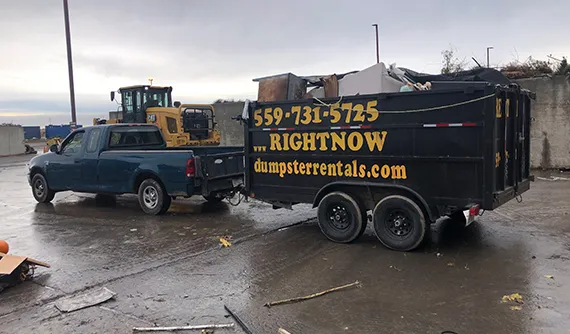 Dumpster Rental is Temporary